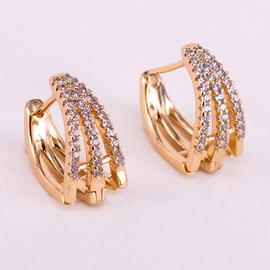 Серьги позолота Xuping 18К 2218