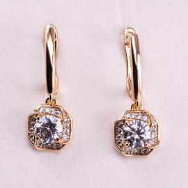 Серьги позолота Xuping 18К 2276