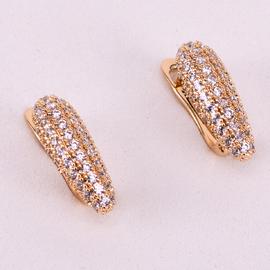 Серьги позолота Xuping 18К 2325