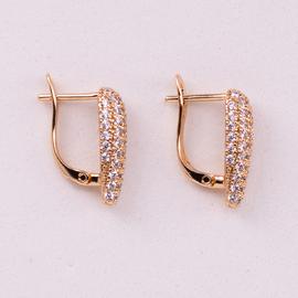 Серьги позолота Xuping 18К 2325