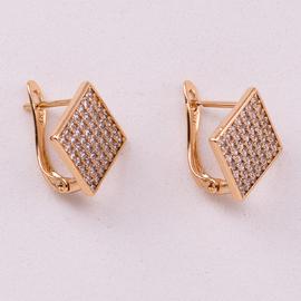 Серьги позолота Xuping 18К 2329