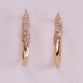 Серьги позолота Xuping 18К 2364