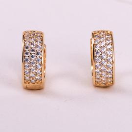 Серьги позолота Xuping 18К 2374