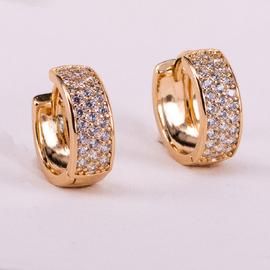 Серьги позолота Xuping 18К 2374