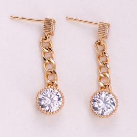 Серьги позолота Xuping 18К 2388