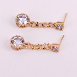 Серьги позолота Xuping 18К 2388